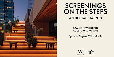 Imagen principal de Screenings on the Steps: Samoan Wedding