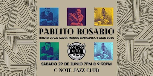 Pablito Rosario: A Tribute to Cal Tjader, Mongo Santamaria, and Willie Bobo  primärbild