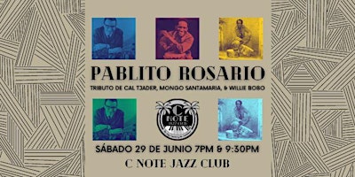 Primaire afbeelding van Pablito Rosario: A Tribute to Cal Tjader, Mongo Santamaria, and Willie Bobo