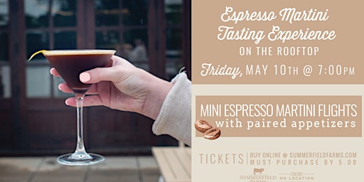 Imagem principal do evento Espresso Martini Tasting Experience
