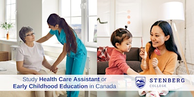Philippines+UAE: Study Health Care Assistant or ECE in Canada - May 22 primary image