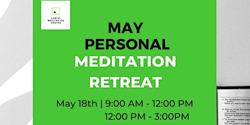 May Personal Meditation Retreat primary image