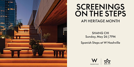 Imagem principal do evento Screenings on the Steps: Shang Chi