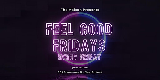 Imagem principal do evento Feel Good Fridays