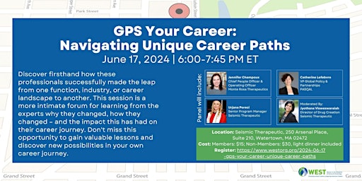 Imagem principal do evento GPS Your Career: Navigating Unique Career Paths