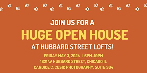 Imagem principal de Huge Open House at Hubbard Street Lofts!