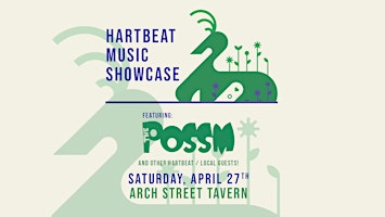 Imagem principal do evento Hartbeat Music showcase ft: POSSM & Hartbeat artists!