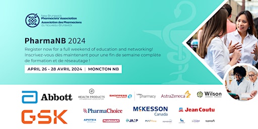Primaire afbeelding van 2024 New Brunswick Pharmacy Conference | Conférence sur la pharmacie du NB
