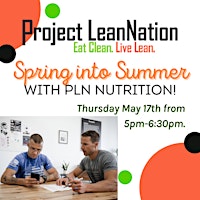 Imagem principal do evento Spring into Summer with PLN Nutrition!