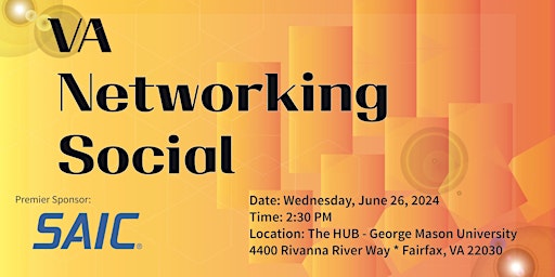 Department of Veterans Affairs Official Summer Kick-Off Networking Social! primary image