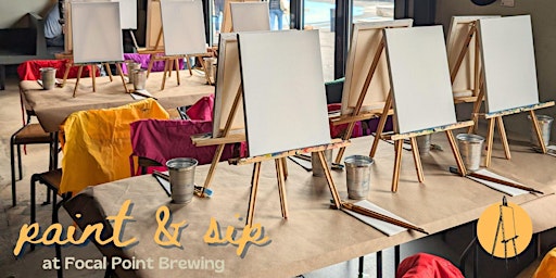 Imagem principal de Mother's Day Paint and Sip - Focal Point Brewery, LIC