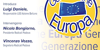 Primaire afbeelding van Aperitivo europeo Belluno 4 maggio