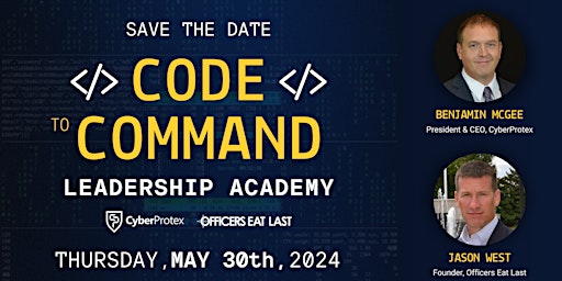Imagem principal do evento Code to Command