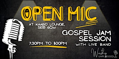 Immagine principale di Worship Unplugged: Open Mic Night to Showcase God's Gifts 