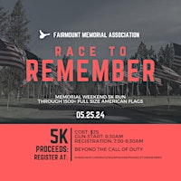 Imagem principal do evento Race to Remember 5k Run