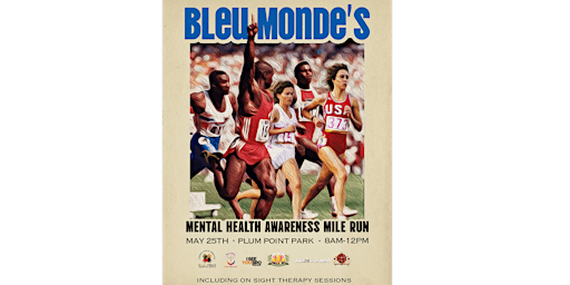 Bleu Monde's Mental Health Awareness Mile Run primary image