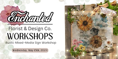 Rustic Mixed Media Sign Workshop primary image