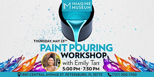 Imagem principal do evento Paint Pouring Workshop with Emily Tan
