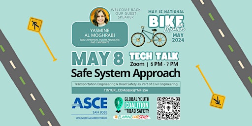 Imagen principal de Bike Month Tech Talk: Safe System Approach
