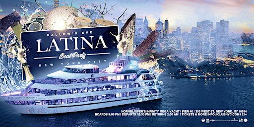Image principale de 5/25 #1 NYC BEST LATIN BOAT PARTY YACHT CRUISE | Cruise Series