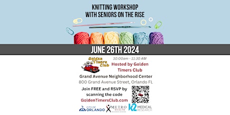 Free Knitting Workshop Class at Grand Ave Neighborhood Center