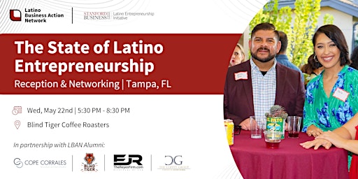 Immagine principale di LBAN State of the Latino Entrepreneurship Reception | Tampa, FL 