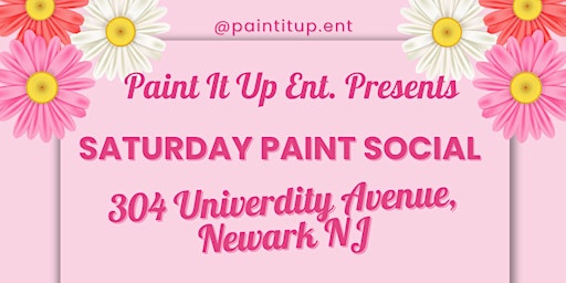 Hauptbild für Saturday Socials w/ Paint It Up Ent.