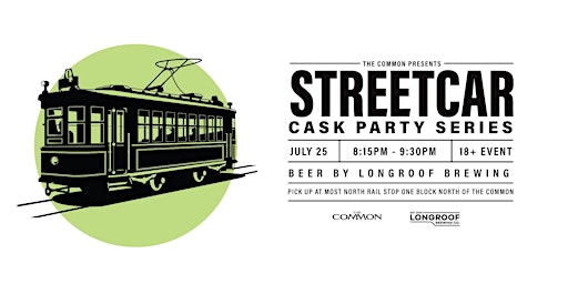 Imagem principal do evento Long roof & Familia Brewery  - Cask Beer Streetcar July25th - 800 PM