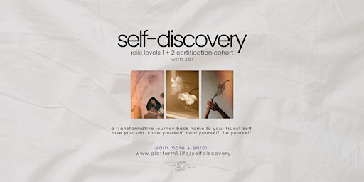 Self-Discovery Reiki Levels 1 + 2 Cohort primary image