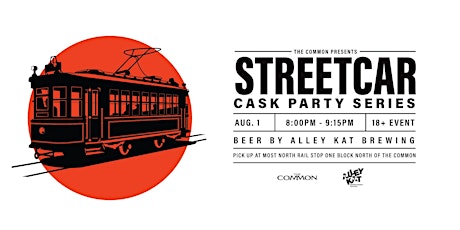 Alleykat & Sawback  - Cask Beer Streetcar Aug 1 - 815 PM