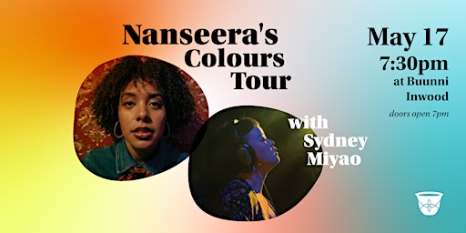 Nanseera's Colours Tour with Sydney Miyao primary image