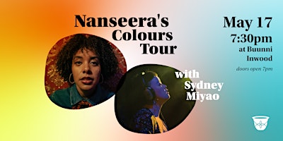 Nanseera's Colours Tour with Sydney Miyao primary image