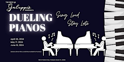 Imagem principal do evento Dueling Pianos Show