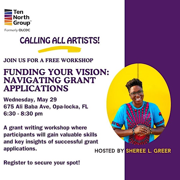 Funding Your Vision: Navigating Grant Application w/ Sheree L. Greer