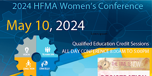 Imagem principal do evento 2024 HFMA Women's Conference