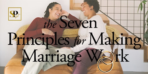 Couples Workshop - Seven Principles of Making Marriage Work primary image