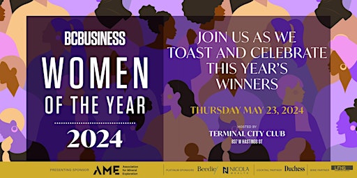 Primaire afbeelding van BC Business : Women of the Year Awards