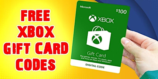 #$Free Xbox Gift Cards Codes 2024 ✔️ How To Get Free Xbox Gift Cards primary image
