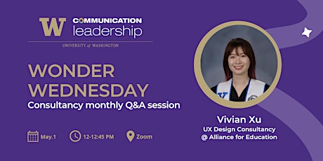 Wonder Wednesday - CommLead Consultancy Q&A Session