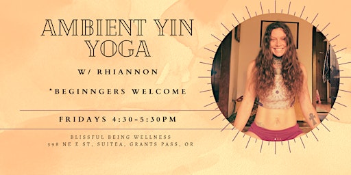 Imagem principal do evento Ambient Yin Yoga w/Rhiannon