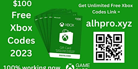 (Unused) Free Xbox gift cards codes 2023 no human verification