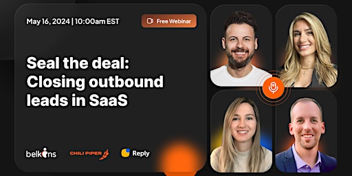 Primaire afbeelding van Seal the deal: Closing outbound leads in SaaS