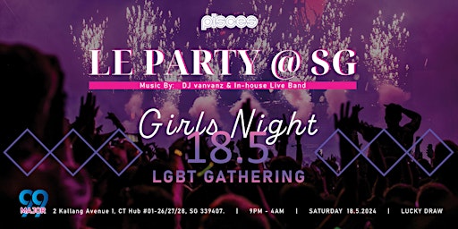 Imagem principal do evento 18.05  |  LE Party @ SG (LGBT Gathering)