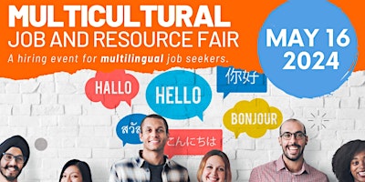 Multicultural and Bilingual Job & Resource Fair primary image