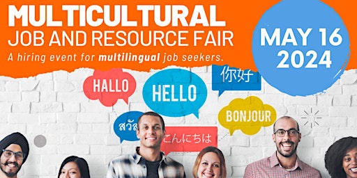 Imagem principal de Multicultural and Bilingual Job & Resource Fair