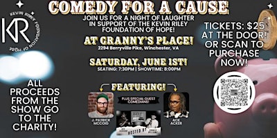 Primaire afbeelding van Comedy For A Cause! At Granny’s Place