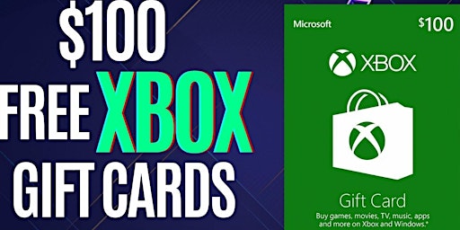 Xbox Digital Gift Card Codes⯮Free Xbox Gift Cards Codes Unused 2024 primary image