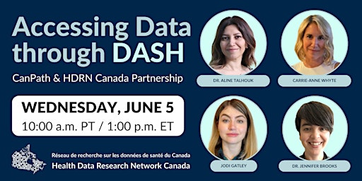 Hauptbild für Accessing Data through DASH: CanPath & HDRN Canada Partnership