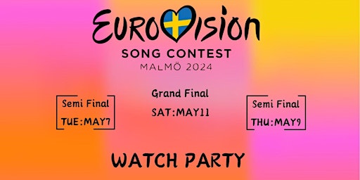 EuroVision Song Contest Watch Party primary image