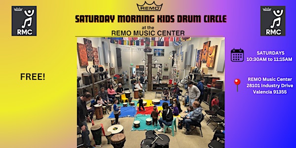 REMO Saturday Morning Kids Drum Circle